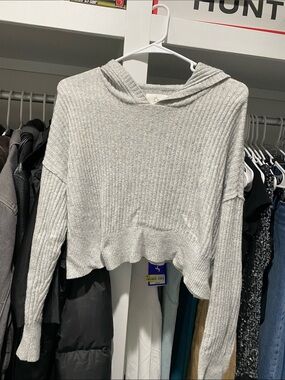 Aerie cropped hoodie